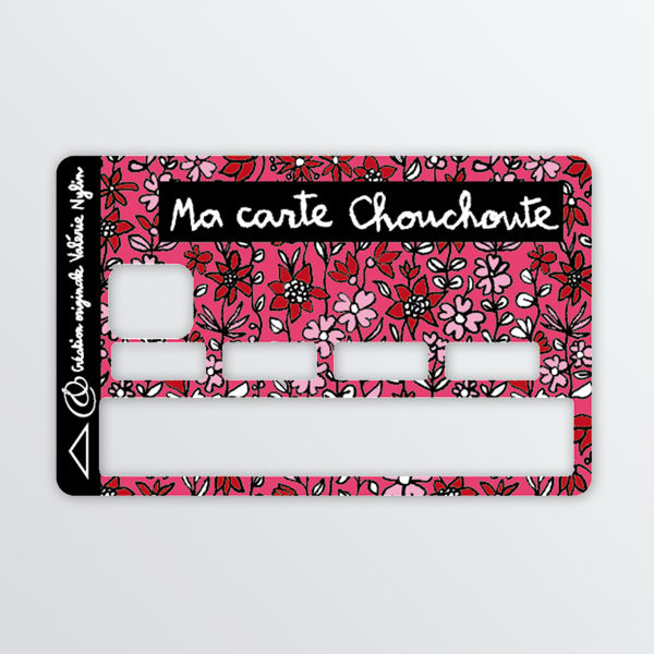 Adhésif de carte bancaires Chouchoute-0