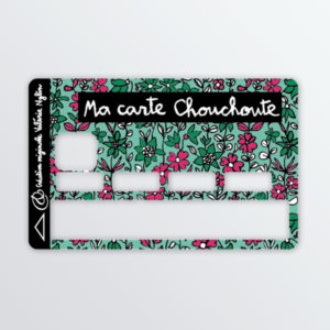 Adhésif de carte bancaires Chouchoute-604